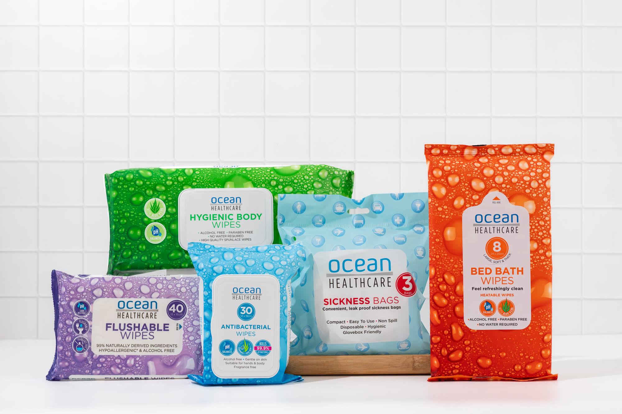 The Ocean Healthcare product range